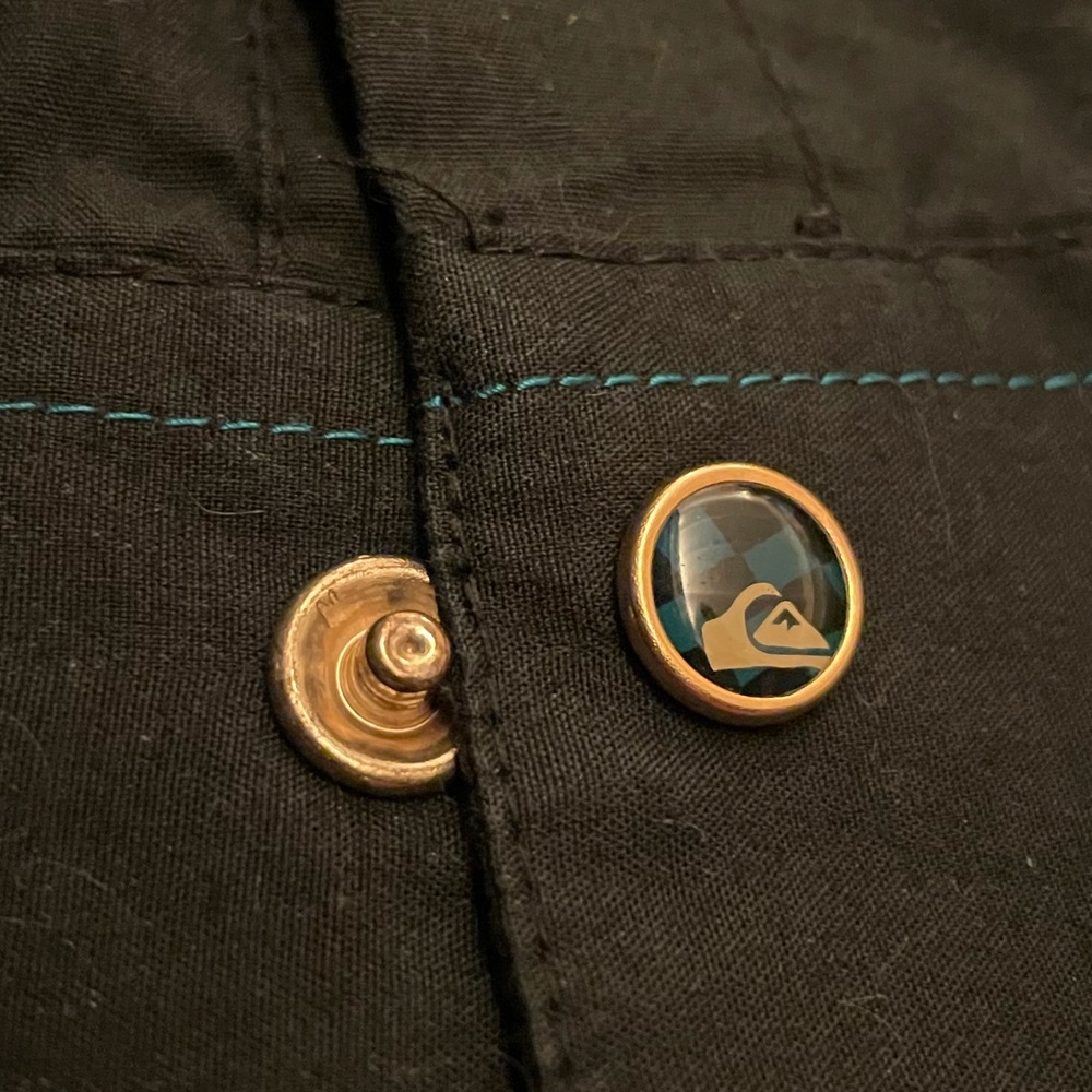 Quicksilver Long Sleeve Button Down - image 3